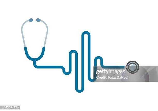 stethoscope - health insurance portability and accountability act stock illustrations