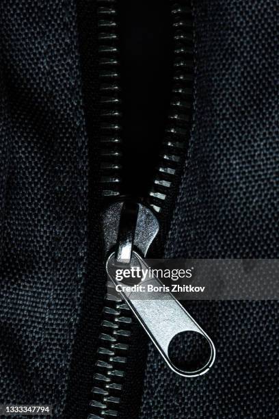 zipper. - fermeture à glissière photos et images de collection