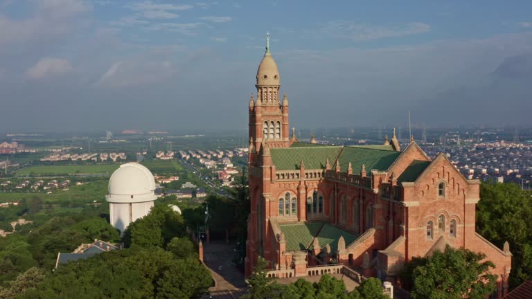 Sheseshen 30 Sheshan Basilica Catholic Church Stock Videos, Footage, & 4K Video ...
