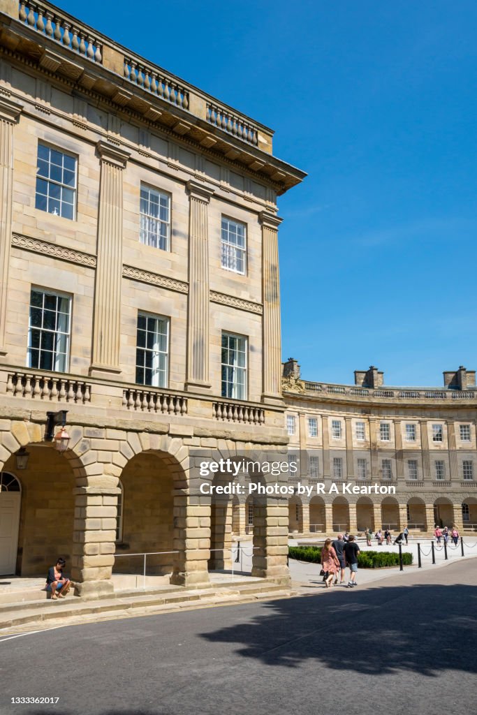 The Crescent, Buxton, Derbyshire, England
