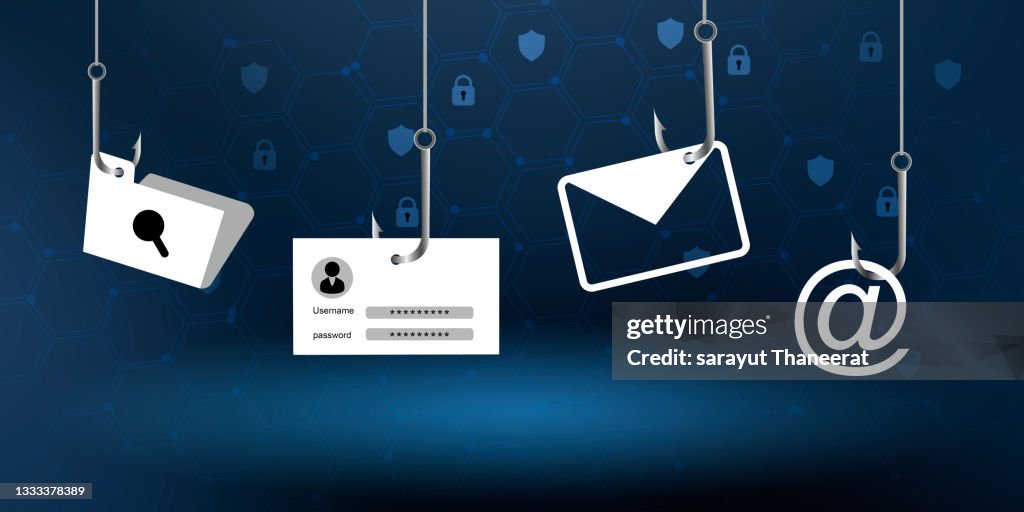 Fishing rod is harvesting user data in cyberspace.