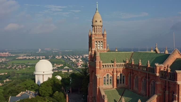 Sheseshen 30 Sheshan Basilica Catholic Church Stock Videos, Footage, & 4K Video ...