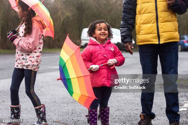 she loves the rain - spring weather stock pictures, royalty-free photos & images