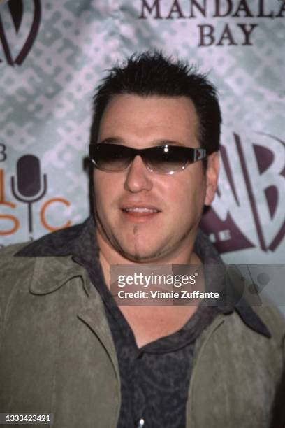 American singer Steve Harwell, frontman of American rock band Smash Mouth, attends the WB Radio Music Awards, held at the Mandalay Bay Hotel in Las...