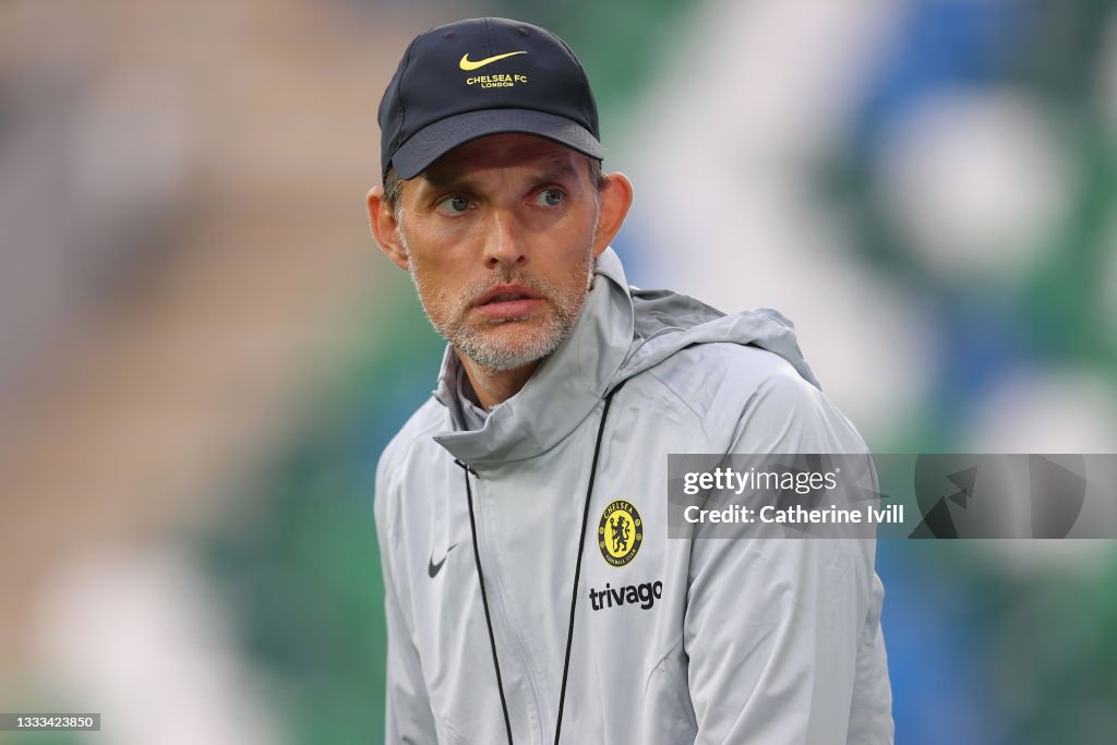 Chelsea FC Training Session And Press Conference – UEFA Super Cup 2021