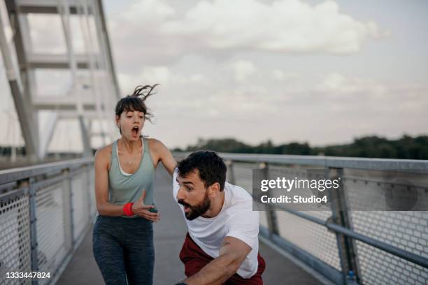 falling while running - stumble stock pictures, royalty-free photos & images