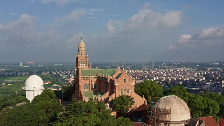 Sheseshen 30 Sheshan Basilica Catholic Church Stock Videos, Footage, & 4K Video ...