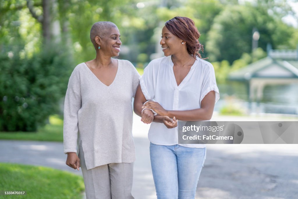 Bonding with mother who has cancer