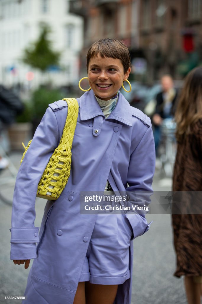 Street Style - Day 2 - Copenhagen Fashion Week Spring/Summer 2022