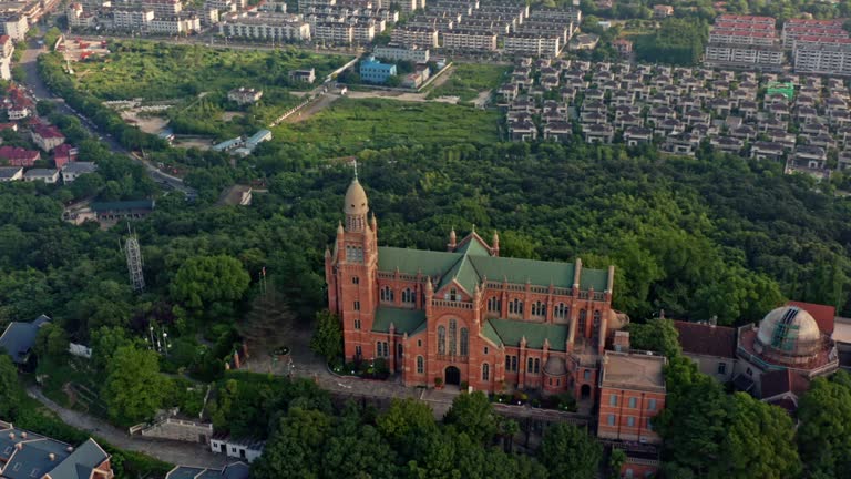 Sheseshen 30 Sheshan Basilica Catholic Church Stock Videos, Footage, & 4K Video ...