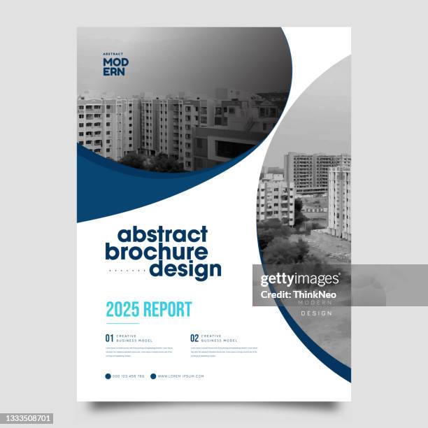 vector brochure flyer design layout template - pamphlet stock illustrations