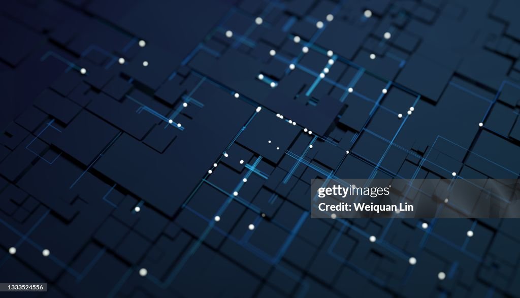 Electronic motherboard rendering