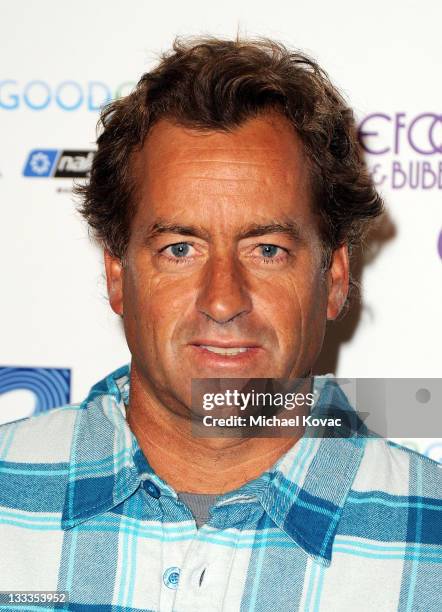 Pro surfer Tom Curren arrives at The Surfrider Foundation's 25th Anniversary Gala at California Science Center's Wallis Annenberg Building on October...