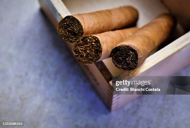 cuban cigars - cigar fotografías e imágenes de stock