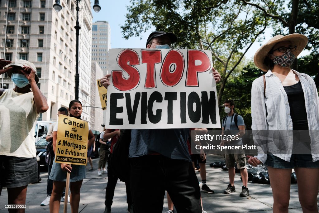 Activists Rally Against Evictions In New York City