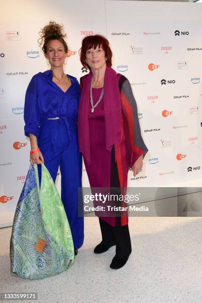 Alessija Lausev and Regina Ziegler at the iEmmy Award Cocktail Prolonge at NIO House Berlin on June 29, 2023 in Berlin, Germany.