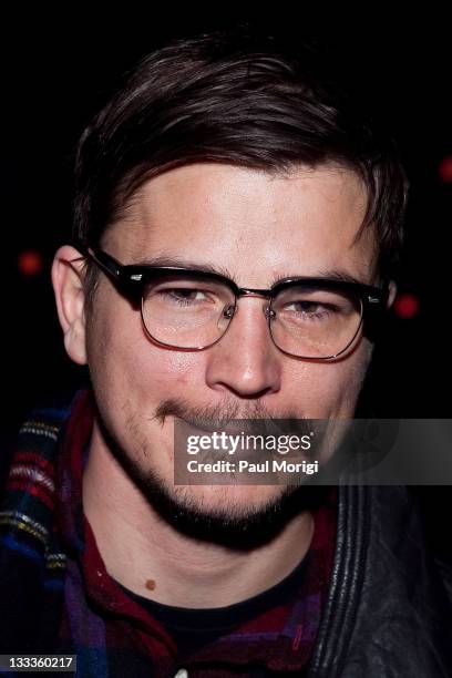 Actor Josh Hartnett attends the L.A.M.B. After-party during Mercedes-Benz Fashion Week Fall 2010 at Milk Studios on February 11, 2010 in New York...