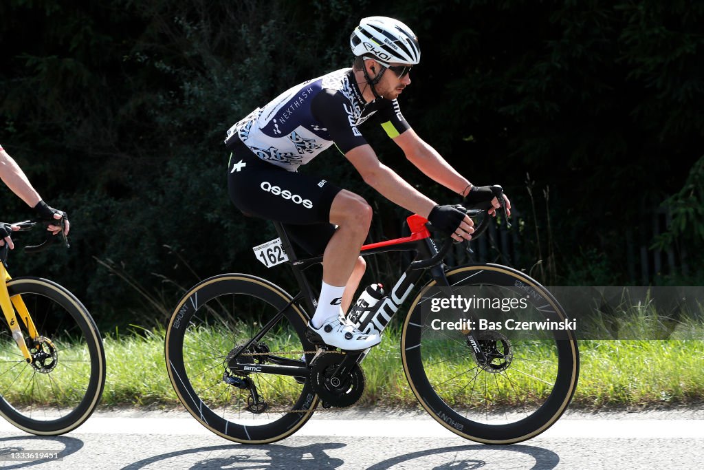 Sean Bennett Sean Bennett of The United States and Team Qhubeka Nexthash during ...