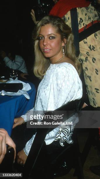 Madeline Cuomo attends Pro Peace Fundraiser at the Palladium, New York, New York, January 18, 1986.