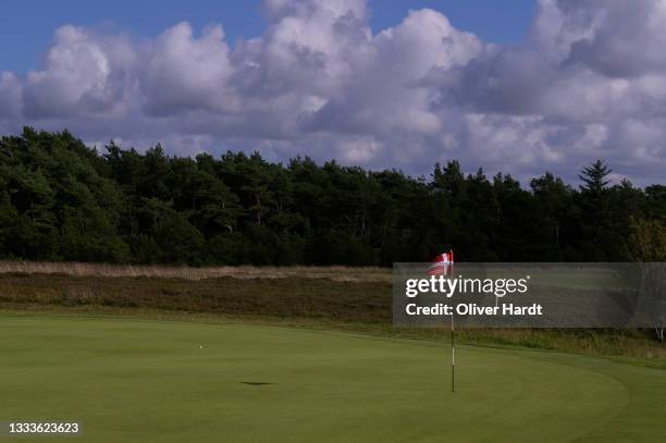 General view during Day One of the Made in Esbjerg Challenge at Esbjerg Golfklub on August 11, 2021 in Esbjerg, Denmark.