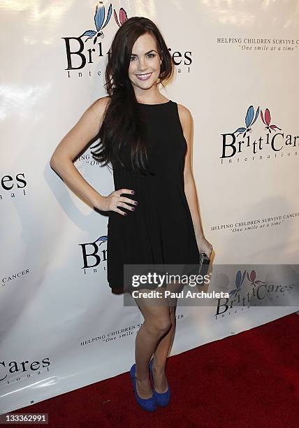 Actress Jillian Murray arrives at the Britticares International Foundation's Golden Globe Awards Post Celebration at The Green Door on January 17,...