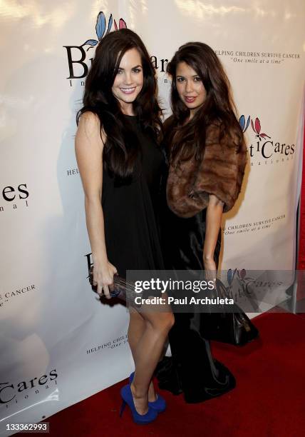 Actress Jillian Murray and Jessie Nickson arrive at the Britticares International Foundation's Golden Globe Awards Post Celebration at The Green Door...