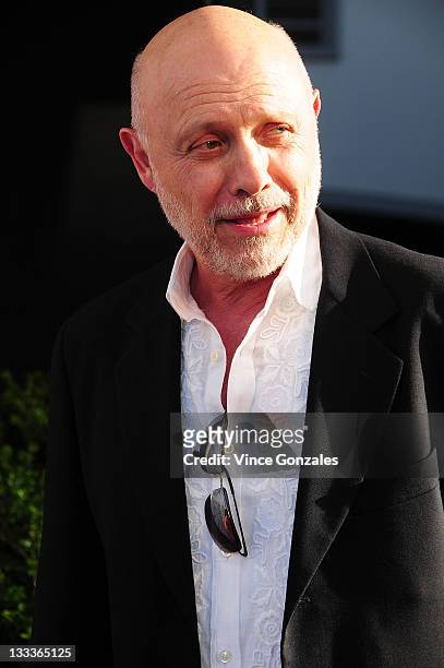 Actor Hector Elizondo arrives for the 'American Character: A Photographic Journey' exhibition opening celebration at Ace Gallery on May 14, 2009 in...