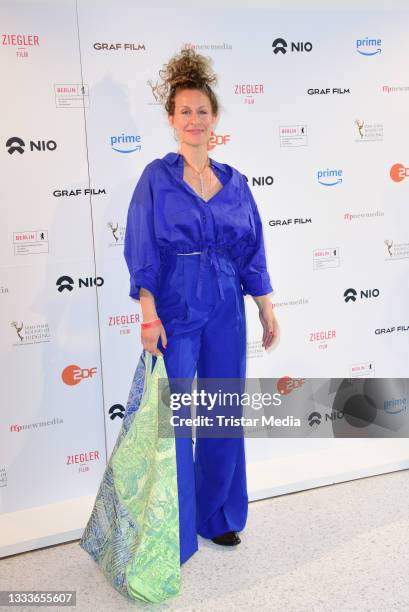 Alessija Lause at the iEmmy Award Cocktail Prolonge at NIO House Berlin on June 29, 2023 in Berlin, Germany.