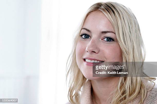Actress Laura Ramsey poses for a portrait during the 2009 Sundance Film Festival held at the Stella Artois Lounge on January 22, 2009 in Park City,...