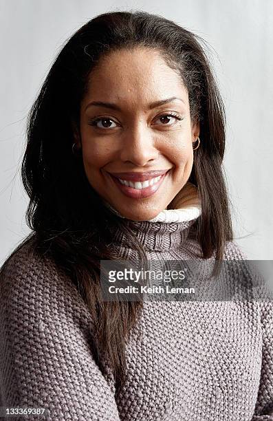 Actress Gina Torres poses for a portrait during the 2009 Sundance Film Festival held at the Film Lounge Media Center on January 19, 2009 in Park...