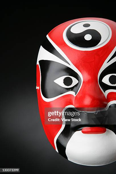 beijing opera mask - peking opera stock pictures, royalty-free photos & images