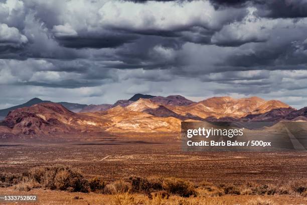 scenic view of desert against sky,black rock desert,nevada,united states,usa - black rock desert stock pictures, royalty-free photos & images