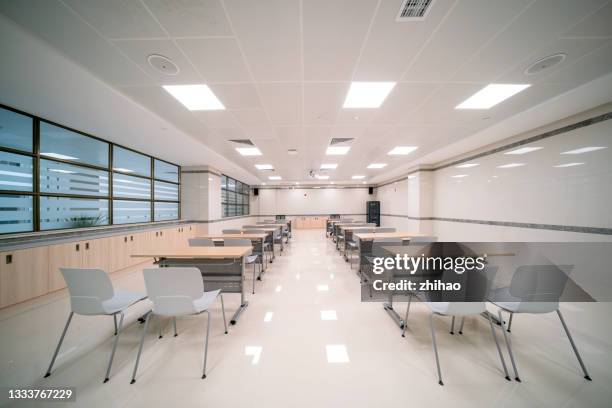 small classroom in the hospital - classroom background fotografías e imágenes de stock