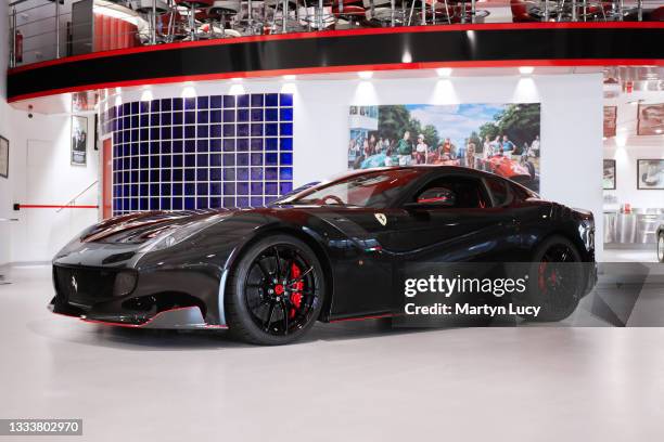 The Ferrari F12 TDF at Joe Macari Performance Cars in Wandsworth, London. Joe Macari Performance Cars display and sell some of the rarest and most...