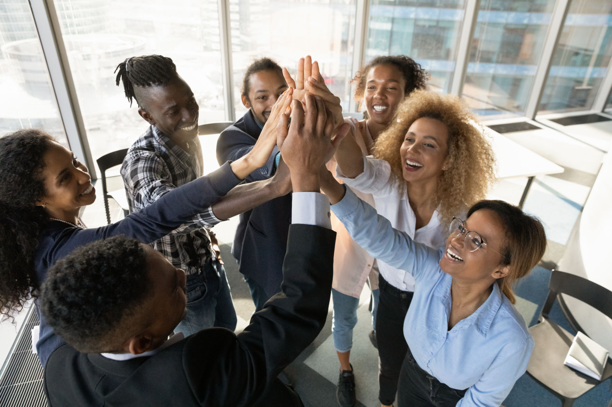 diverse team building