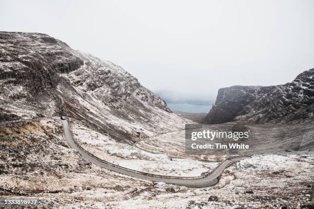 scottish highlands, scotland, uk - loch carron stock pictures, royalty-free photos & images