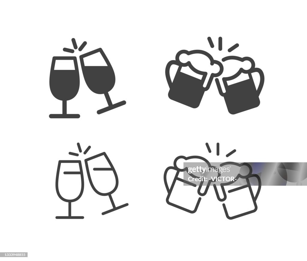 Cheers - Ícones de Ilustração