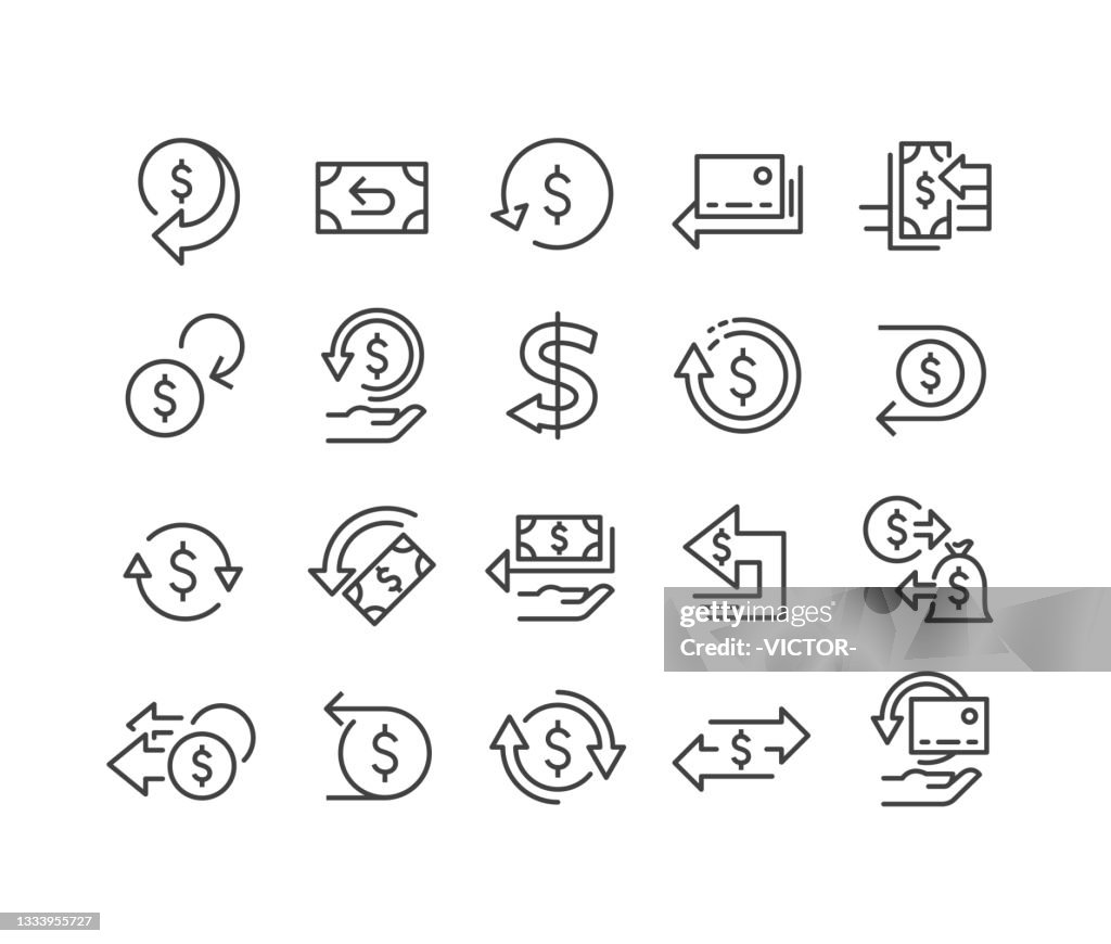 Cashback Icons - Classic Line Series