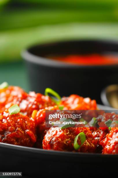 cabbage manchurian - chinese food stock pictures, royalty-free photos & images