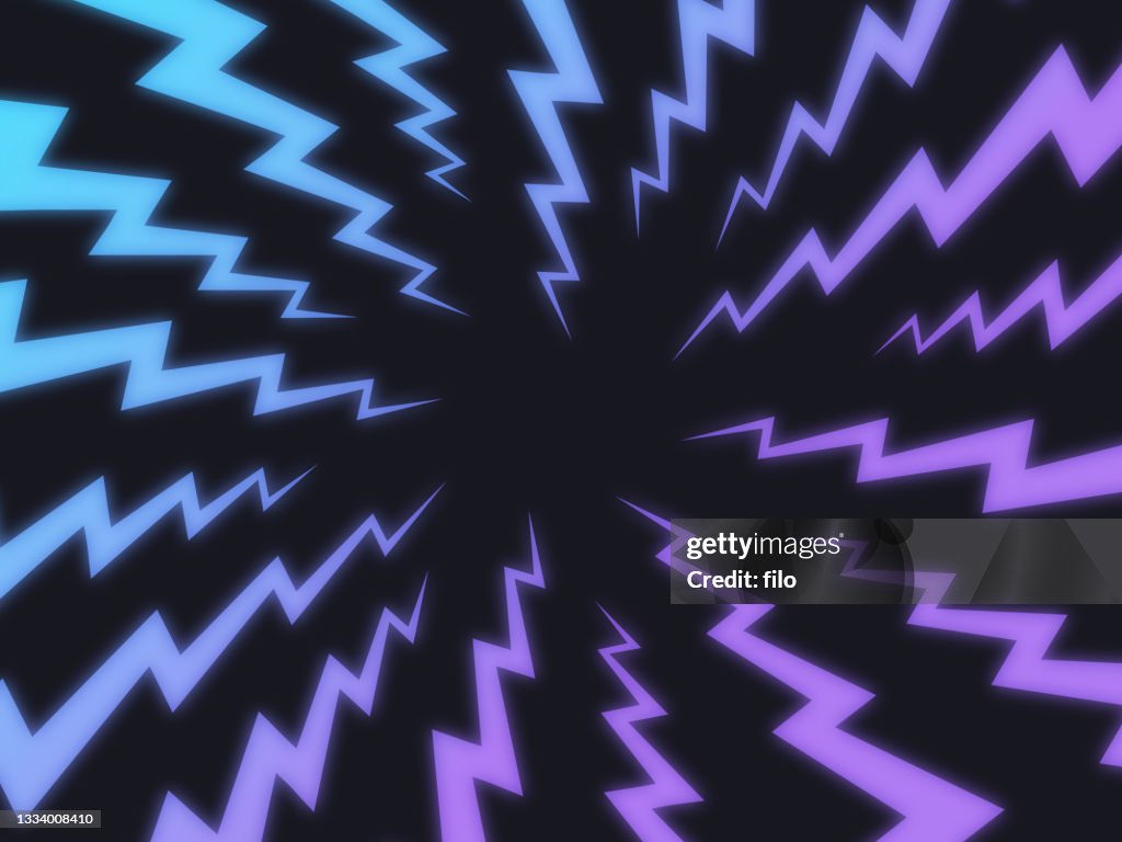 Lightning Bolt Background Abstract