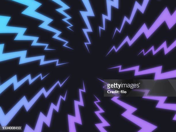 lightning bolt background abstract - magenta stock illustrations