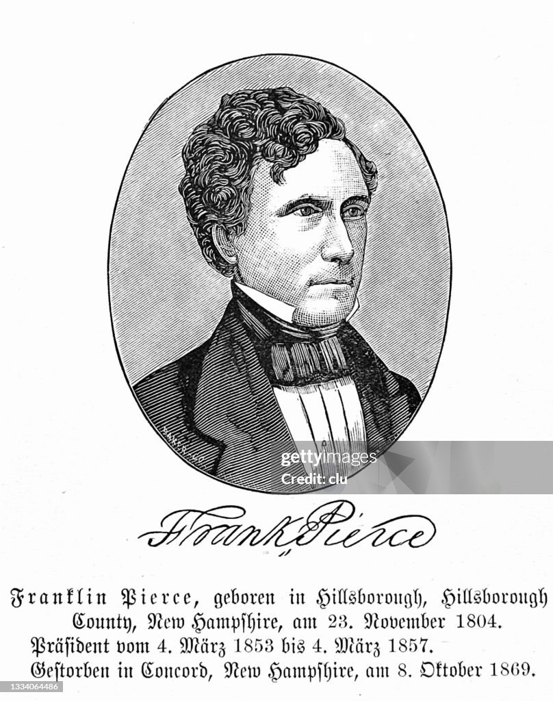 US President Franklin Pierce