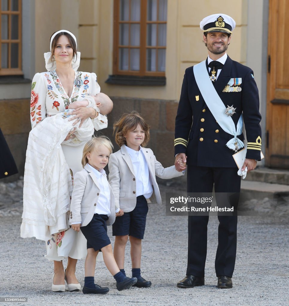 Prince Julian's Baptism In Stockholm