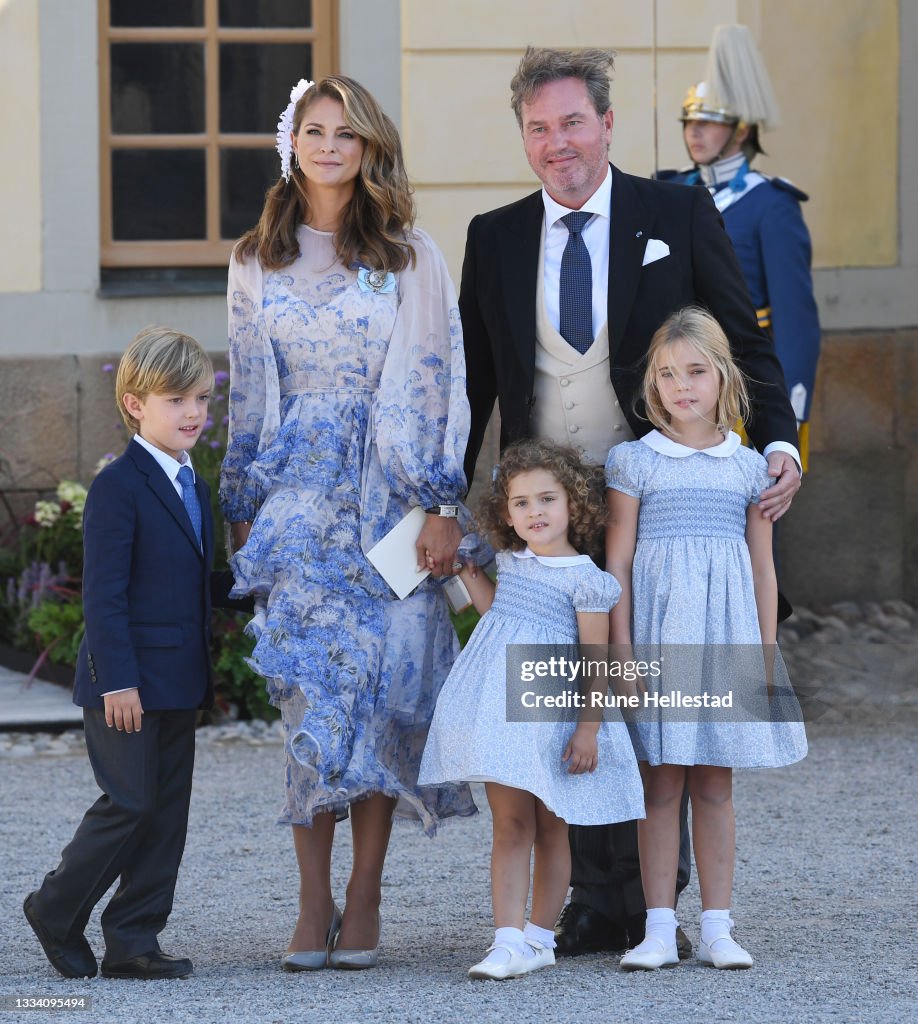 Prince Julian's Baptism In Stockholm