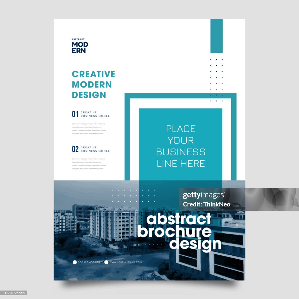 Abstract minimal geometric square background for business annual report book cover brochure flyer poster