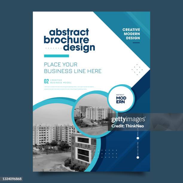 flyer design layout for business. abstract with color vector illustration on background. good for annual report, industrial catalog, corporate design - roll up banner stock illustrations