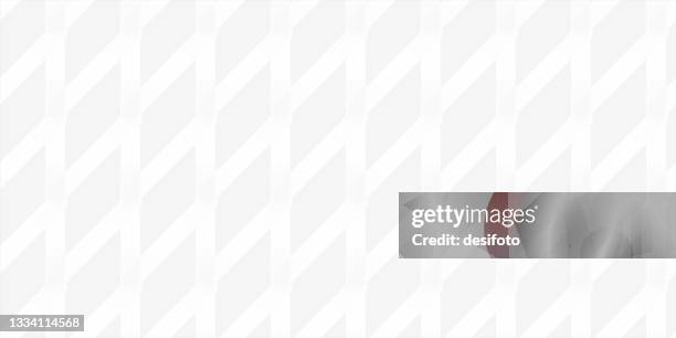 white coloured all over slanted criss cross net seamless pattern over pastel grey coloured vector backgrounds - cross background stock illustrations