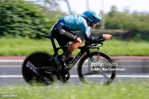 Manuele Boaro of Italy and Team Astana - Premier Tech competes during the 78th Tour de Pologne 2021, Stage 6 a 19km Individual Time Trial stage from...