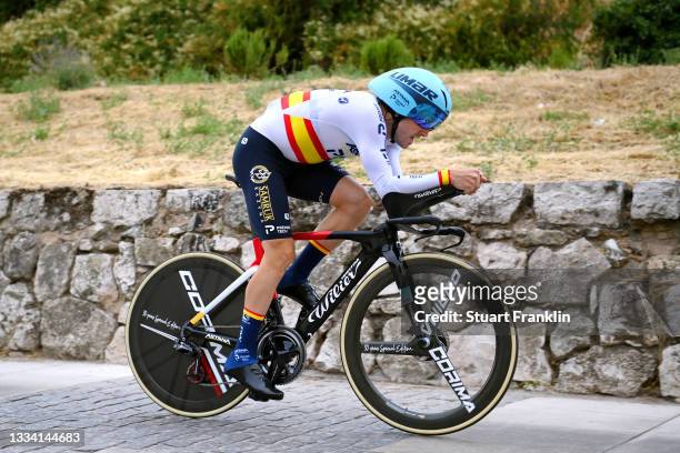 Ion Izagirre Insausti of Spain and Team Astana – Premier Tech competes during the 76th Tour of Spain 2021, Stage 1 a 7,1km individual time trial from...