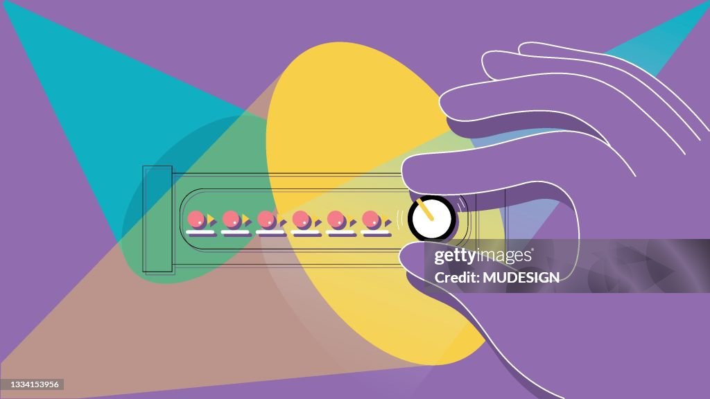 Controller mixer and DJ hands